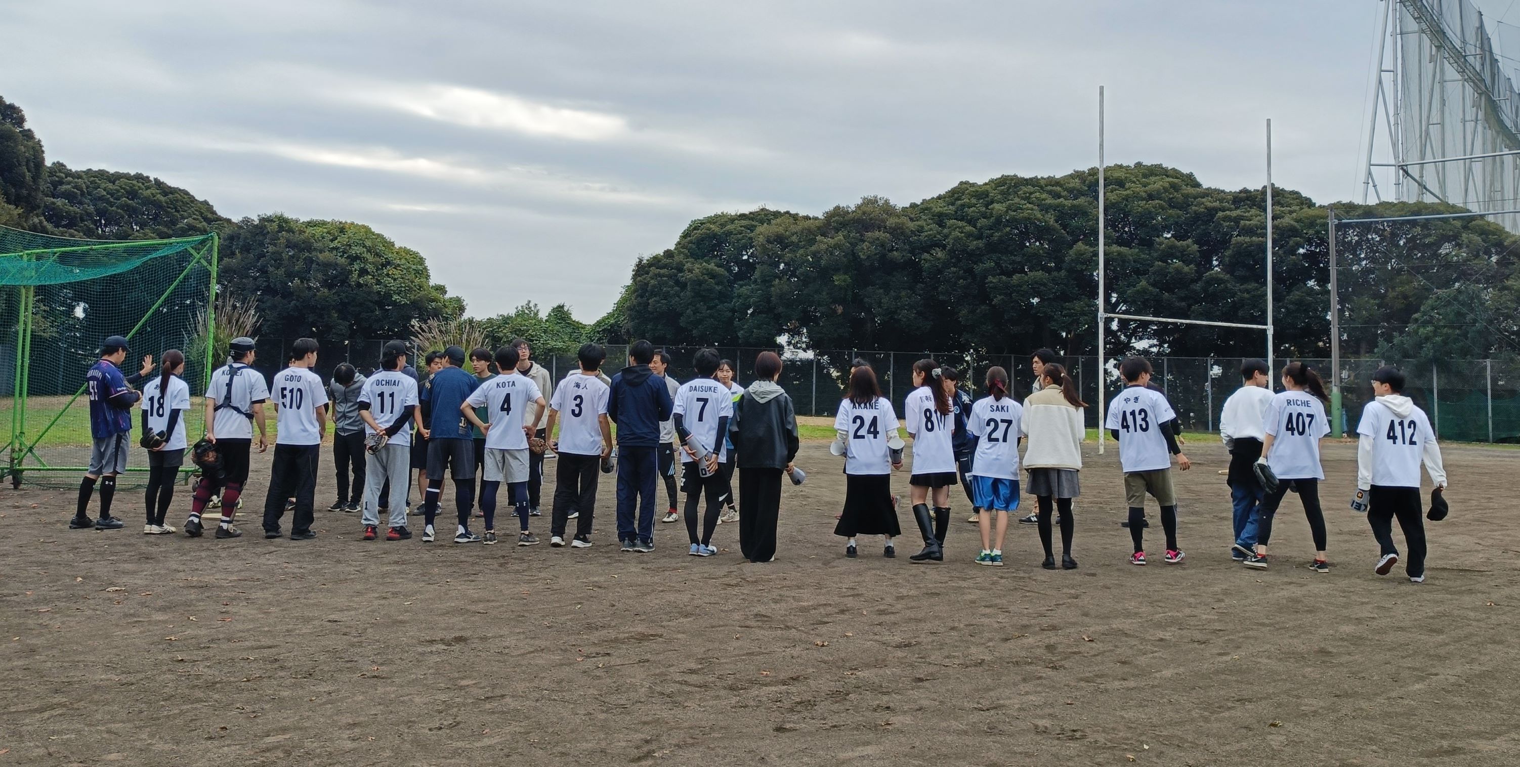 2024.11/14 理工学部ソフトボール大会 Aブロック優勝