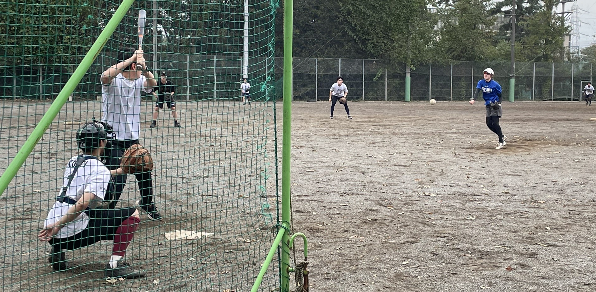 2024.10/24 理工学部ソフトボール大会 Aブロック決勝進出