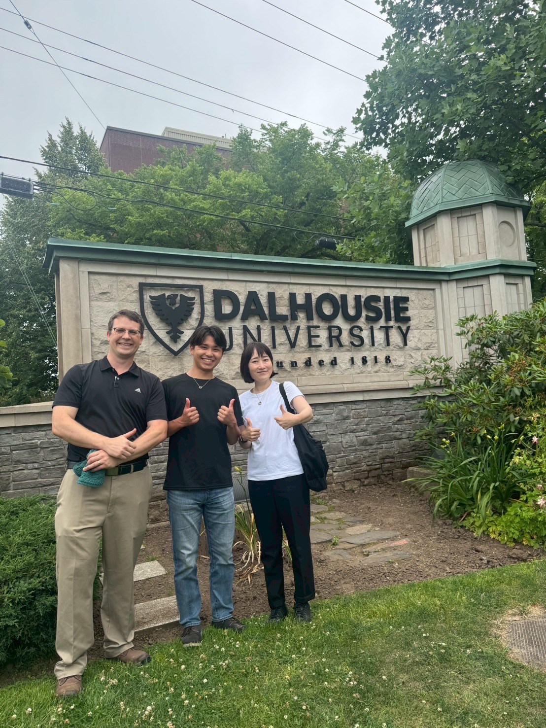 2025.7/15-20 藤岡DAL訪問・松下香穂君修了プレゼン@カナダ・ダルハウジー大学
