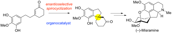 total synthesis of misramine